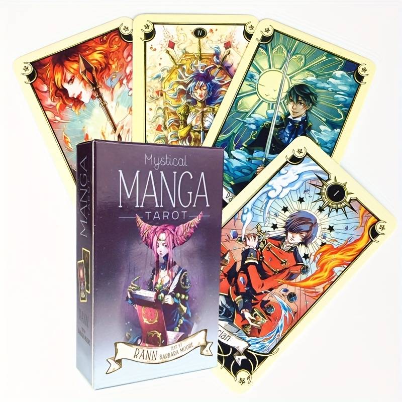 Manga Tarot Kaartenset - Spiritueel & Spiritualiteit - Spiritueelboek.nl